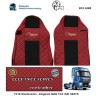 ECO LEDER Seat covers - Elegance, SUITABLE FOR MAN-TGX-ISRI-CHAIRS