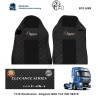 ECO LEDER Seat covers - Elegance, SUITABLE FOR MAN-TGX-ISRI-CHAIRS
