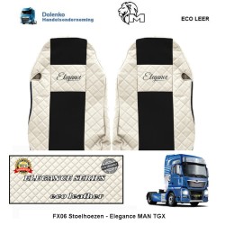 ECO Leder Sitzbezüge PASSEND FÜR MAN-TGX