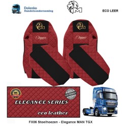 ECO LEDER Seat covers - Elegance Suitable for MAN-TGX