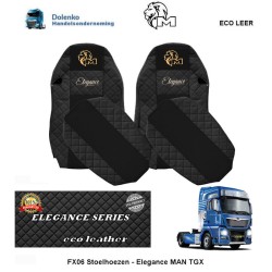 ECO Leder Sitzbezüge PASSEND FÜR MAN-TGX