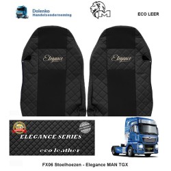 ECO LEDER Seat covers - Elegance Suitable for MAN-TGX
