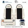 ECO Leder Seat covers - Elegance Suitable For MAN-TGA-TGL-TGM