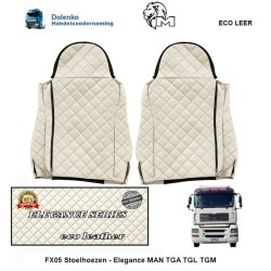 ECO LEDER Sitzbezüge PASSEND FÜR MAN-TGA-TGL-TGM