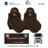 ECO Leder Seat covers - Elegance Suitable For MAN-TGA-TGL-TGM
