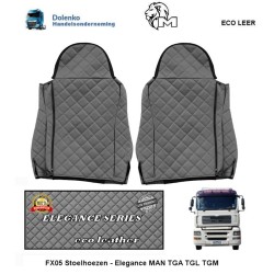 ECO Leder Seat covers - Elegance Suitable For MAN-TGA-TGL-TGM