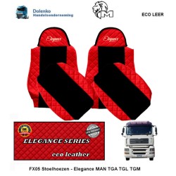 ECO LEDER Sitzbezüge PASSEND FÜR MAN-TGA-TGL-TGM