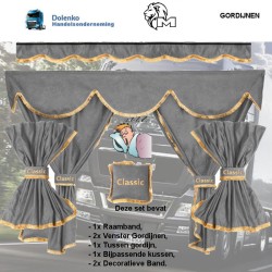 COMPLETE GORDIJNEN SETS SERIE PASSEND VOOR MAN TGX - TGA - TGS - TGM - TGL