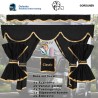 FULL CURTAIN SETS SERIE SUITABLE FOR MAN TGX - TGA - TGS - TGM - TGL