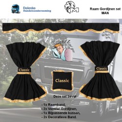 WINDOW CURTAIN SETS SERIE Suitable for MAN TGX - TGA - TGS - TGM - TGL