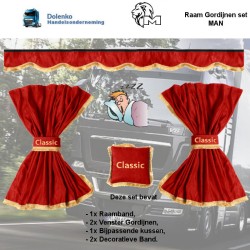 RAAM GORDIJNEN SETS SERIE PASSEND VOOR MAN TGX - TGA - TGS - TGM - TGL