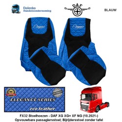 DAF-XG-XG+-XF-NG-Stoelhoezen-Elegance-Bijrijdersstoel zonder tafel-Klapstoel-prod.(10-2021 - ....) FX32-UX32
