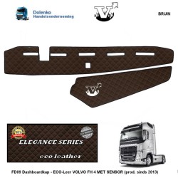 Dashboard Bekleding - ECO-Leer, VOLVO FH 4 MET SENSOR (prod. sinds 2013)