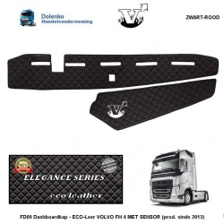Dashboard Upholstery - ECO-Leather, VOLVO FH 4 WITH SENSOR (prod. sinds 2013)