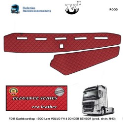 Dashboard Upholstery - ECO-Leather, VOLVO FH 4 WHITOUT SENSOR (prod. sinds 2013)