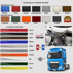 DAF ECO LEDER TUNNELABDECKUNGEN UND FUSSMATTEN VOLLSTÄNDIGE ABDECKUNG