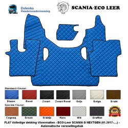 SCANIA G-NEXTGEN - TUNNELCOVER AND FLOORMATS - AUTOMATIC GEARBOX - (PROD. 2017-....) FL67-SM67