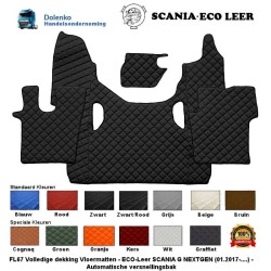 SCANIA G-NEXTGEN - TUNNELCOVER AND FLOORMATS - AUTOMATIC GEARBOX - (PROD. 2017-....) FL67-SM67