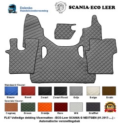 SCANIA G-NEXTGEN - TUNNELCOVER AND FLOORMATS - AUTOMATIC GEARBOX - (PROD. 2017-....) FL67-SM67