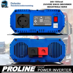 TOP QUALITÄT LKW UMWANDLER 24V AC / 220V DC 1800W REINE SINUS