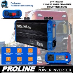 TOP QUALITÄT LKW UMWANDLER 24V AC / 220V DC 1800W REINE SINUS