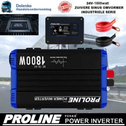 TOP KWALITEIT TRUCK OMVORMER 24V DC NAAR 220V AC - 1800W ZUIVERE SINUS