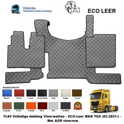 Motortunnelhoes en Vloermatten passend voor Model - MAN TGX (03.2021-) Met ADR Vloerrem