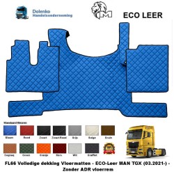 TUNNELCOVER AND FLOORMATS SUITABLE FOR MAN TGX (2021 - .....) Without ADR Floor Brake