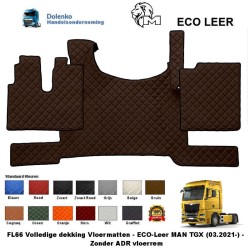 Motortunnelhoes en Vloermatten passend voor Model: - MAN TGX (2021 - .....) Zonder ADR Vloerrem