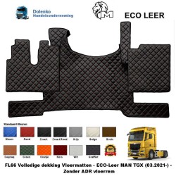 Motortunnelhoes en Vloermatten passend voor Model: - MAN TGX (2021 - .....) Zonder ADR Vloerrem