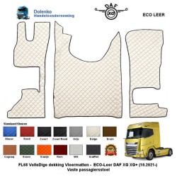 DAF XG / XG+ (2022-.....)  Engine tunnel cover and floor mats Automatic Fixed Passenger Seat FL68-SM68