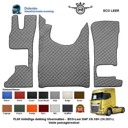 DAF XG / XG+ (2022-.....)  Engine tunnel cover and floor mats Automatic Fixed Passenger Seat FL68-SM68