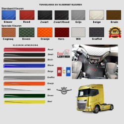 DAF XG / XG+  (2022-.....) Motortunnelabdeckung und Fußmatten Automatik Luftgefederde Beifahrersitz FL69-SM69