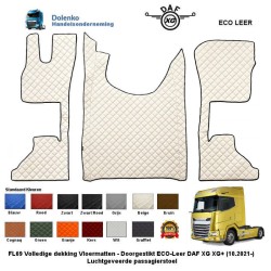 DAF XG / XG+ (2022-.....)  Engine tunnel cover and floor mats Automatic Suspenison Passenger Seat FL69-SM69