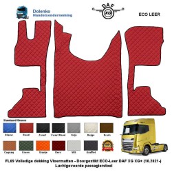 DAF XG / XG+ (2022-.....)  Engine tunnel cover and floor mats Automatic Suspenison Passenger Seat FL69-SM69
