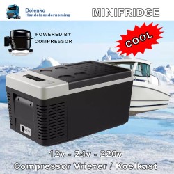 Portable MODEL Mini Freezer / Refrigerator + 10 ° / -20 °  - 12volt - 24volt - 220volt