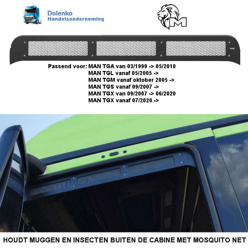 Gute Nacht, besser schlafen mit „Mosquito Net“ für MAN