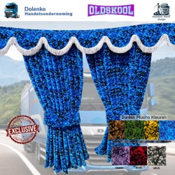 Gordijnen Deense Pluche op maat gemaakt voor elk merk.