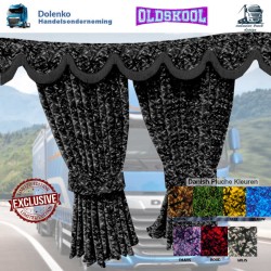 Gardinen Dänischem Plüsch, maßgeschneidert für jede Marke.