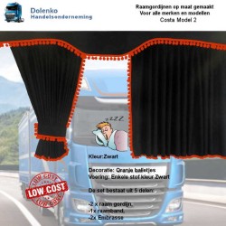 Type Costa Gardinen Alcantara Einzelner Stoff