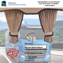 Type Costa Alcantara Curtains  Single Fabric