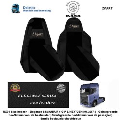 SCANIA R / S / G / P / L  NEXT GEN. (prod. from, 01.2017-) SAME SEATS) FX31-UX31