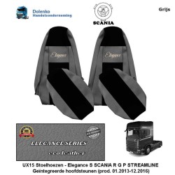 SCANIA R & G & P SERIES STREAMLINE (prod. 01-2013-12.2016) (integrierte Kopfstützen) FX15-UX15