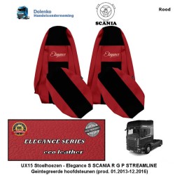 SCANIA R & G & P SERIES STREAMLINE   (prod. 01-2013-12.2016) (INTREGATED HEADRESTS) FX15-UX15