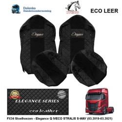 IVECO STRALIS S-WAY  ECO LEDER - SITZBEZUGE - ELEGANCE, (03.2019-03.2021) FX34-UX34