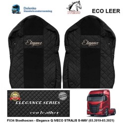 IVECO STRALIS S-WAY  ECO LEDER - SITZBEZUGE - ELEGANCE, (03.2019-03.2021) FX34-UX34