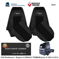 RENAULT PREMIUM II - ECO LEATHER - SEAT COVERS - PROD. (2005-2013) FX09-UX09