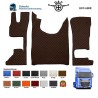 DAF XF NG Engine tunnel cover and floor mats Automatic Foldable Co-Driver Seat FL71-SM71