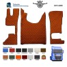 DAF XF NG Engine tunnel cover and floor mats Automatic Foldable Co-Driver Seat FL71-SM71