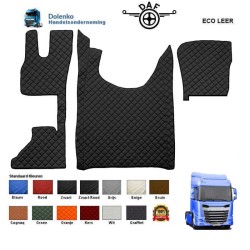 DAF XF NG Engine tunnel cover and floor mats Automatic Suspension or Fixed Co-driver seat FL70-SM70